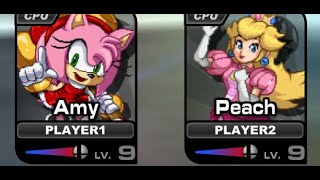 Amy vs Peach SSF2 Proyect B [upl. by Miranda]