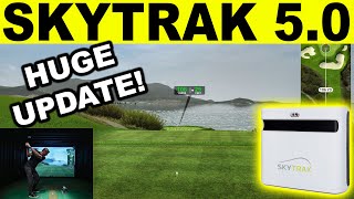 SKYTRAK Golf Simulator Software Update 50 First Look amp Review [upl. by Colyer]