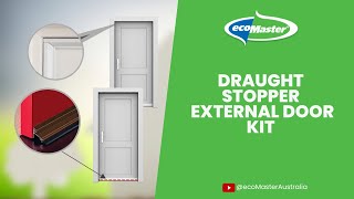 Draught Stopper External Door Kit [upl. by Squier]