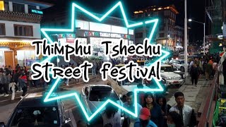 Thimphu Tshechu Street festival  First Day Tshechu [upl. by Tica]