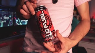 FIRST LOOK AND TASTE TEST OF THE quotPEWDIEPIE LIMITED EDITION GFUEL CANquot  NEW GFUEL CAN [upl. by Rinee]