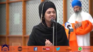 4K  Bibi Daler Kaur Khalsa  at Gurdwara Guru Har Rai Sahib Ji UK  5th Feb 2019 [upl. by Melborn]