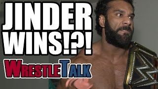 Jinder Mahal Wins WWE Championship  WWE Backlash 2017 Review [upl. by Stanwin]