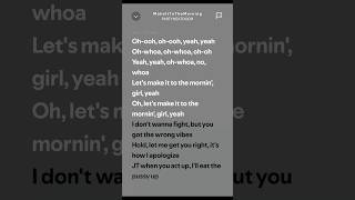 M a k e I t T o T h e M o r n i n g  PARTYNEXTDOOR Lyrics [upl. by Welcy]