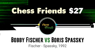 quotAntiques Roadshowquot  Bobby Fischer vs Boris Spassky  Fischer  Spassky 1992 [upl. by Oidale73]