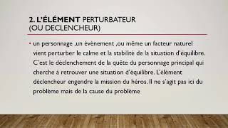 le schéma narratif et le schéma actanciel [upl. by Lim]