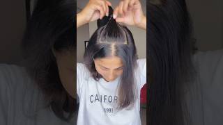 Open hairstyle for every day  Cute hairstyle for short hair 🫰🥰 youtubeshorts hairstyles [upl. by Oz]