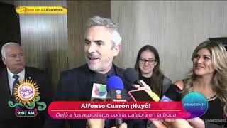 Alfonso Cuarón enojado por invasión a la privacidad de Yalitza Aparicio  Sale el Sol [upl. by Radu]