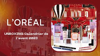 UNBOXING Calendrier de l’avent 2023 L’ORÉAL 👍🏻👎🏻 [upl. by Ube842]