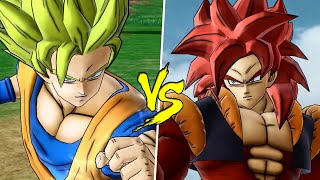 Goku Vegeta vs Gogeta SS4  Hardest Level Epic Fight  Dragon Ball Z Ultimate Tenkaichi  4k 60fps [upl. by Stephannie]