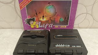 Мои приставки LifaLifa Dendy 8bit Retro games [upl. by Ynafit]