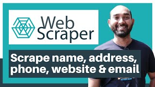 Web Scraping Tutorial  Data Scraping from Websites to Excel  Web Scraper Chorme Extension [upl. by Bullough]