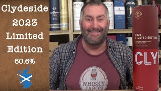 Clydeside Cask Strength 2023 Limited Edition with 606 Lowland Single Malt Review by WhiskyJason [upl. by Fairfax98]