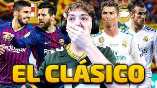 EL ULTIMO CLASICO ENTRE MESSI Y CR7 BARCELONA VS REAL MADRID  2018  REACCION [upl. by Schiffman934]