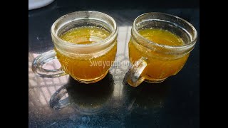 shunti kashaya recipe  ಶುಂಠಿ ಕಷಾಯ । ginger kashaya  Ginger tea for common cold and cough [upl. by Kyre]