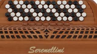 Serenellini solid wood button accordions  SUMMARY VIDEO [upl. by Shayn917]