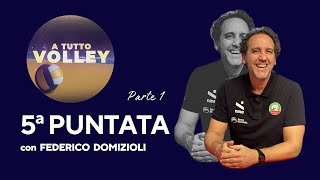 ATuttoVolley 30 10 2024 Federico Domizioli 1a Parte [upl. by Liartnod724]