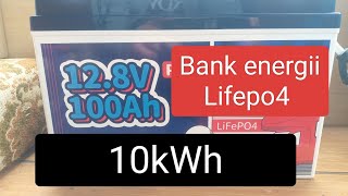 Baterie lifepo4 rozbudowa banku energii [upl. by Natsrik339]