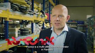 Fluvius brings logistics management to the mobile era with SAP S4HANA [upl. by Yllod]