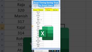 😎Excel Timing Saving Trick 🧭🧭Advance Excel🔥excel exceltips computer education [upl. by Ardnac796]