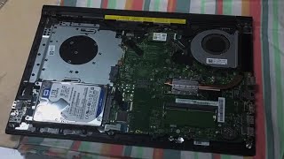 How to  disassembly open and replace HDD with SSD in Lenovo V310 [upl. by Ecnal]