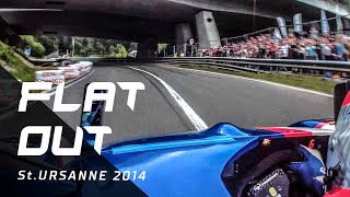 CRAZY FULL GAS Christian Merli ONBOARD  Hillclimb St URSANNE Les Rangiers 2014 [upl. by Chema732]