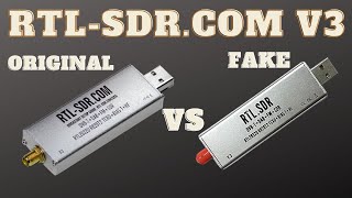 RTL SDR BLOG V3 Original vs RTL SDR V3 Fälschung [upl. by Naujahs]