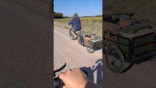 Trailer Okie FreeRider Ebike EbikeLife BikeCommuting [upl. by Nuj]