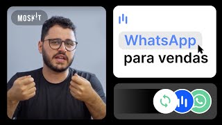1 Integração do WhatsApp para vendas  Moskit CRM [upl. by Loni]