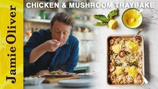 Chicken and Mushroom Traybake l Jamie Fast and Simple l Channel 4 Mondays 8pm [upl. by Livia814]