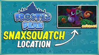 WHERE TO FIND THE SNAXSQUATCH AT FROSTED PEAK  BUGSNAX  EASTER EGG LOCATION  CANDID CRYPTID [upl. by Agnot]