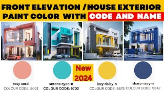 Exterior House Painting Color Ideas Asian Paints  House Best Exterior  Residential house painting [upl. by Alameda]