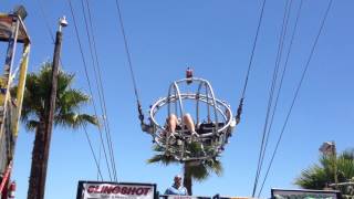 Del Mar Fair Slingshot from ground [upl. by Elsa]