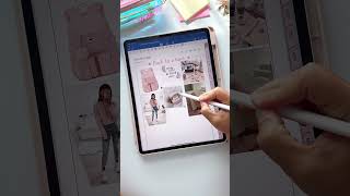 Back to School Aesthetic Vision Board on the 20242025 Midyear Digital Planner for iPad and Android [upl. by Nylasej]