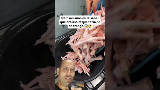 Você sabia Que é assim que faz pé de frango 😱 frango viral shorts [upl. by Francesca]