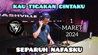 DJ FREDY LIVE IN NASHVILLE  MALAM SABTU 1 MARET 2024 [upl. by Laney]