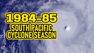 198485 South Pacific Cyclone Season Animation [upl. by Enitram]