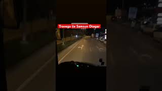 Travego ile Ventl Sesi eşliğinde Samsun Otogar’a giriş otobüs mercedesbenztravego travego travel [upl. by Sterrett]