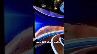 New curved Leyard LED wall in tvmarkiza tv studio for ultimate broadcast flexibility [upl. by Uchida910]