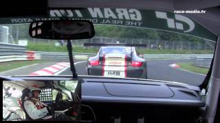 Porsche 997 GT3 Cup Sean Edwards Onboard NLS VLN 5Lauf 2011 Nürburgring Nordschleife [upl. by Marsden]