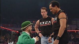 Hornswoggle vs Carlito amp Jonathan Coachman APA Helps Horswoggle WWE Raw December 3 2007 HD [upl. by Bigelow]