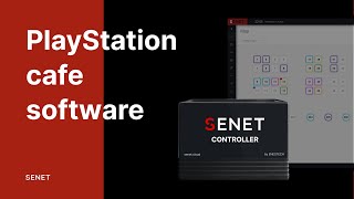 PlayStation cafe management software  SENET Controller [upl. by Tankoos428]