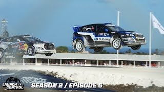 Launch Control Isachsen locks horns at Barbados Global Rallycross  Episode 25 [upl. by Nocam258]