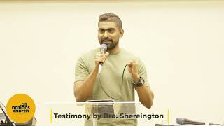 Tamil Christian Testimony  Bro Shereington  Tamil Church Cardiff  Tamil Testimony [upl. by Llenet9]