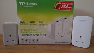 TPLINK AV2000 VS AV500 quick test tlpa9020p [upl. by Anniken512]