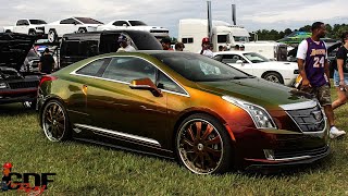 Outrageous Painted Cadillac ELR on Forgiato 22s [upl. by Buote]