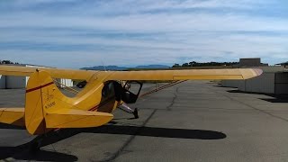 Lowandslow Runabout in the Aeronca Champ [upl. by Liatrice]