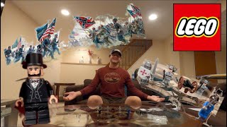 Unboxing Custom Print Lego Civil War Mini Figures Bricks at War [upl. by Nester]