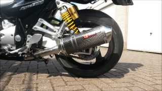 XJR1300 with Scorpion exhaust stationary and driveby [upl. by Ayanat979]