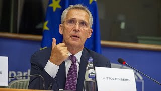 quotLa Svezia presto nella Natoquot ribadisce Stoltenberg al Parlamento europeo [upl. by Aziza]